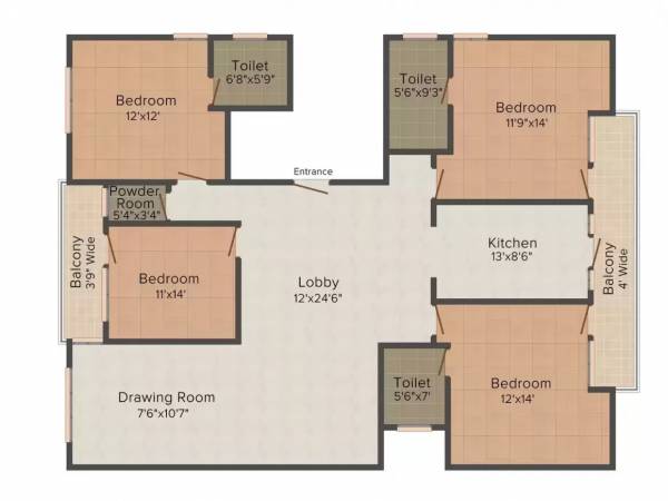  plaza Floor Plan Floor Plan