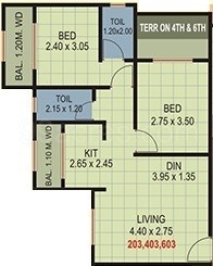  sai anandi heights Floor Plan Floor Plan