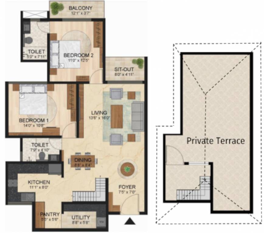  glorious a2 Floor Plan Penthouse Floor Plan