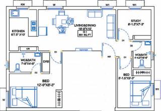  sri-padmam-homes Floor Plan Floor Plan