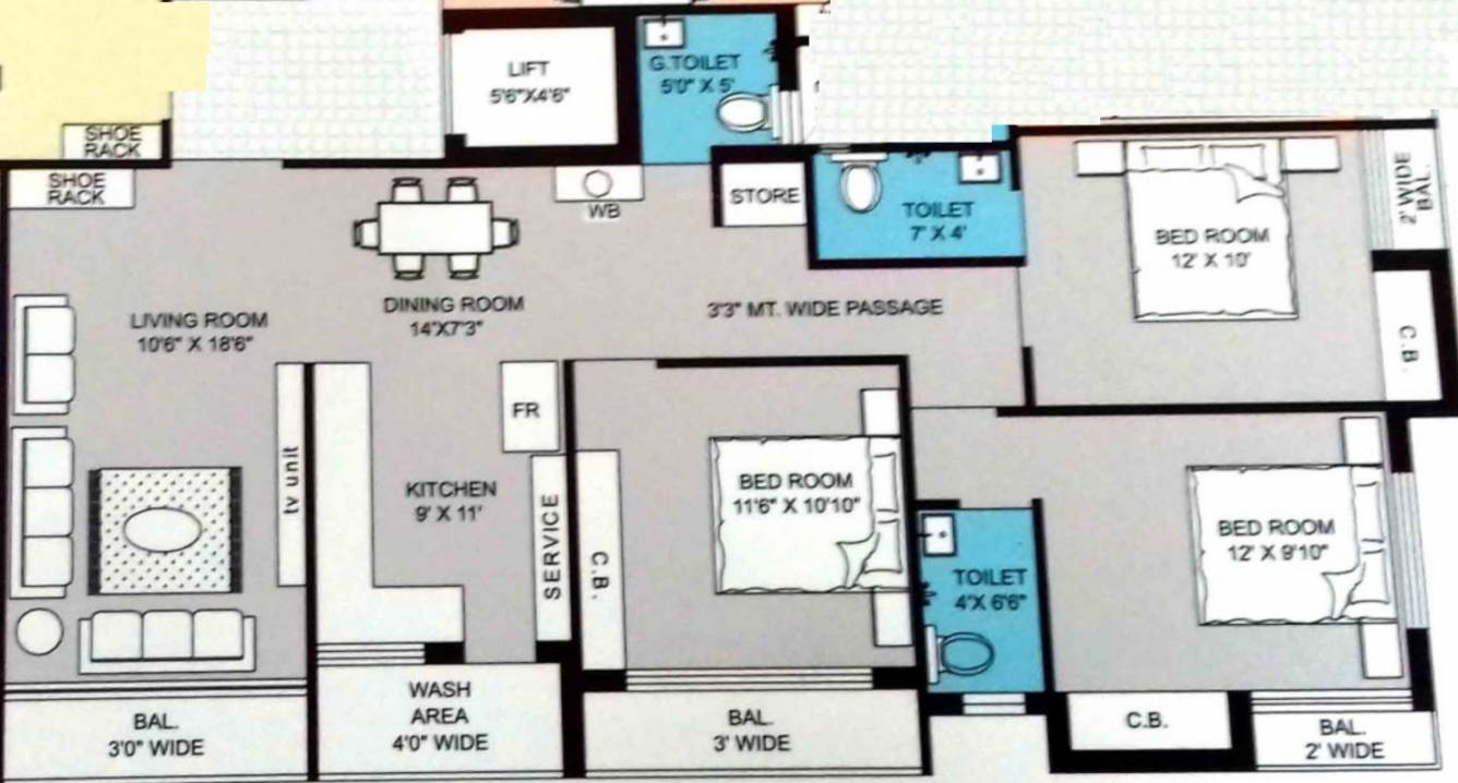 krupa nidhi Floor Plan Floor Plan