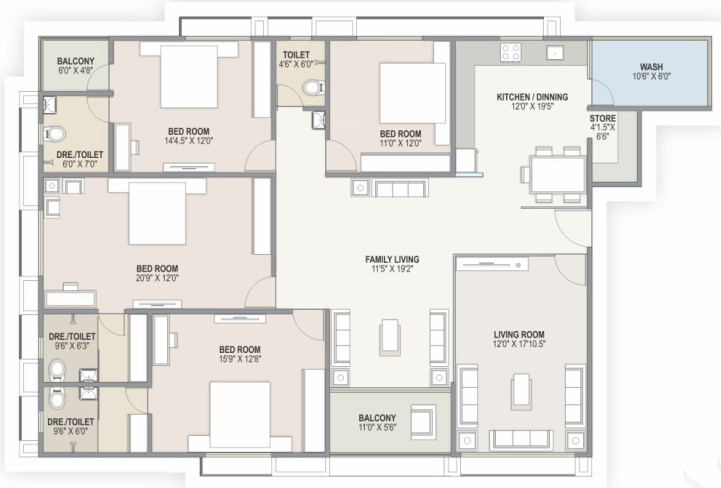 Floor Plan sudarshan pride Floor Plan Floor Plan