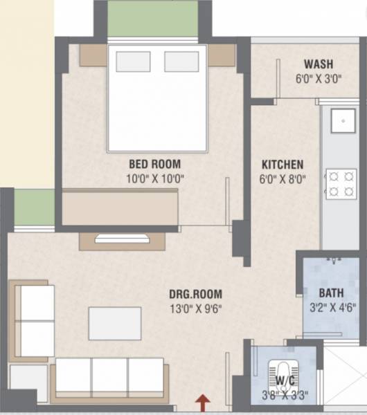 om-sai-apartments Floor Plan Floor Plan