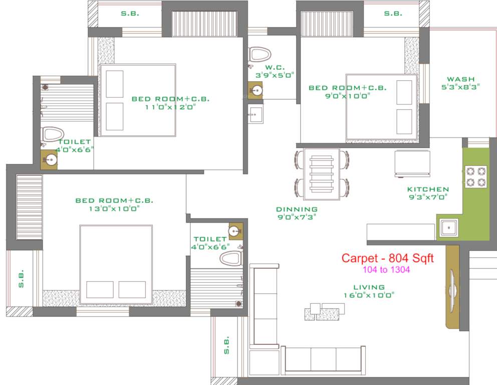  heights Floor Plan Floor Plan