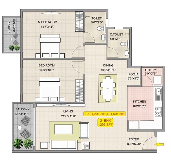  the-habitat Floor Plan Floor Plan