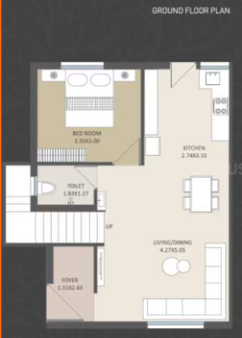 lifestyle villa Floor Plan Ground Floor Plan