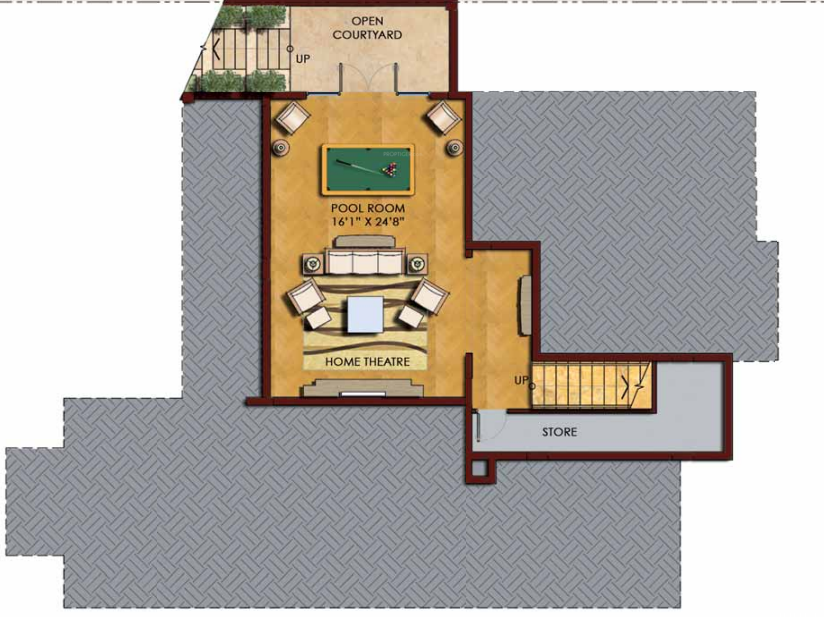 Terrace Floor Plan the north park Floor Plan Terrace Floor Plan