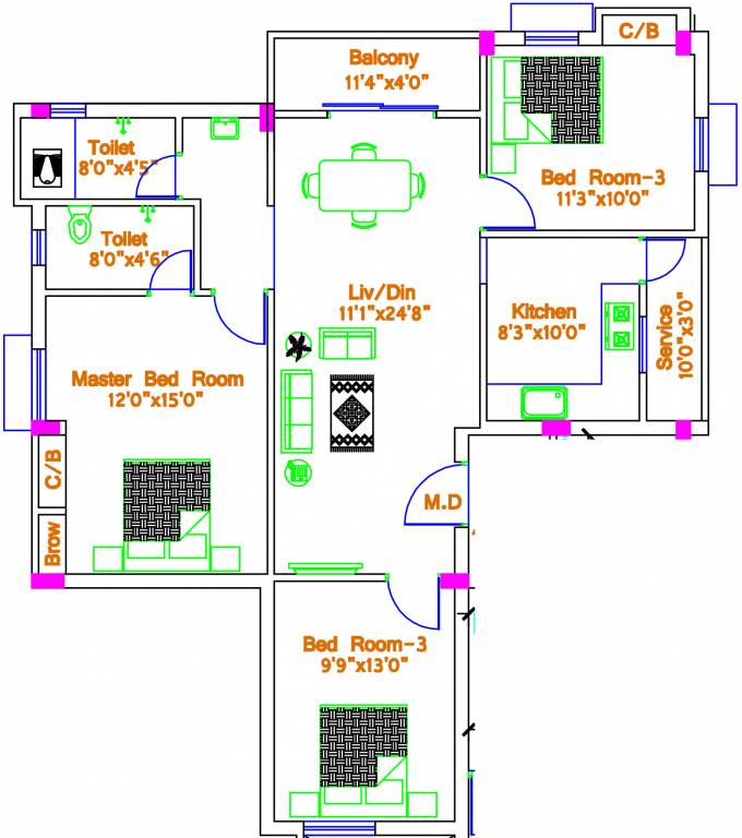 Floor Plan  sai madhura flats Floor Plan Floor Plan