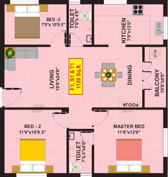  poorna Floor Plan Floor Plan