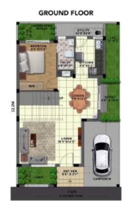  the address Floor Plan Ground Floor Plan