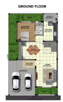  the address Floor Plan Ground Floor Plan