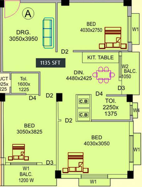  suvechcha-apartment Floor Plan Floor Plan
