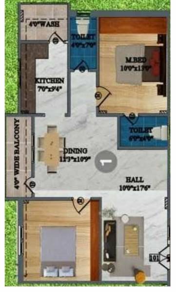  venkatadri-residency Floor Plan Floor Plan