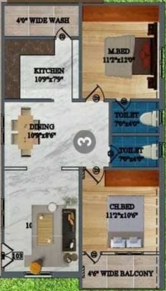  venkatadri-residency Floor Plan Floor Plan