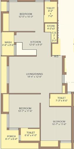  vandana Floor Plan Floor Plan