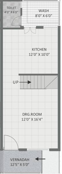  bungalows-and-arcade-5 Floor Plan Ground Floor Plan