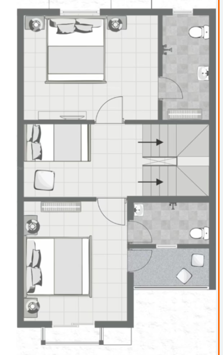 First Floor Plan bungalows and arcade 5 Floor Plan First Floor Plan