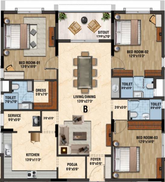  the-podium Floor Plan Floor Plan