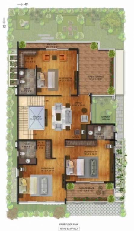 stopping by the woods Floor Plan First Floor Plan