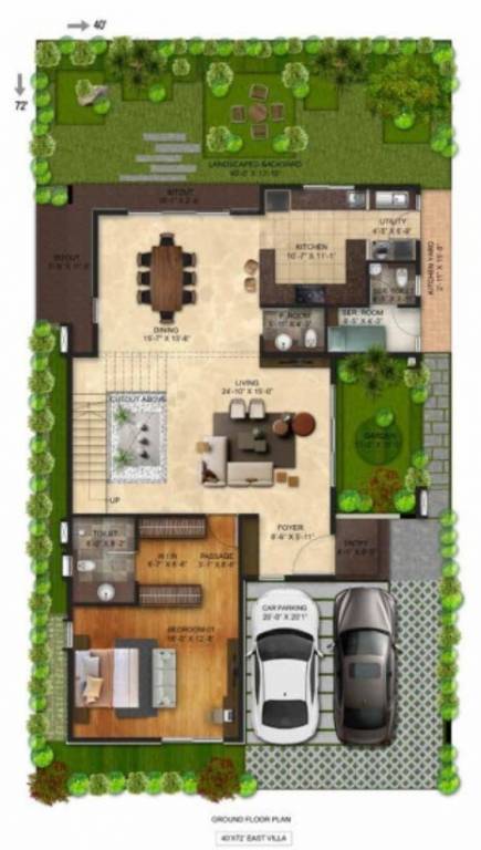 stopping by the woods Floor Plan Ground Floor Plan