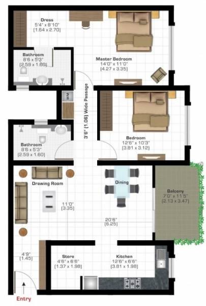  shubham-phase-iv-a Floor Plan Floor Plan