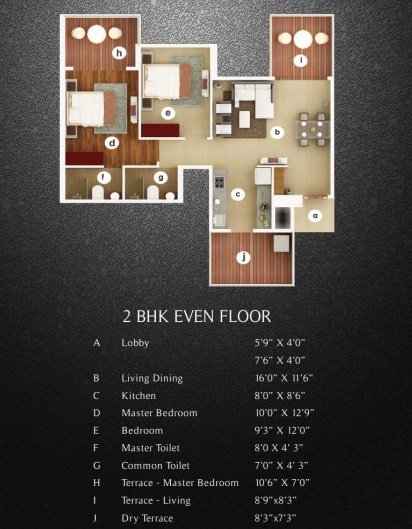 Floor Plan f-residences-ii-e Floor Plan Floor Plan