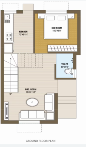  homes Floor Plan Ground Floor Plan