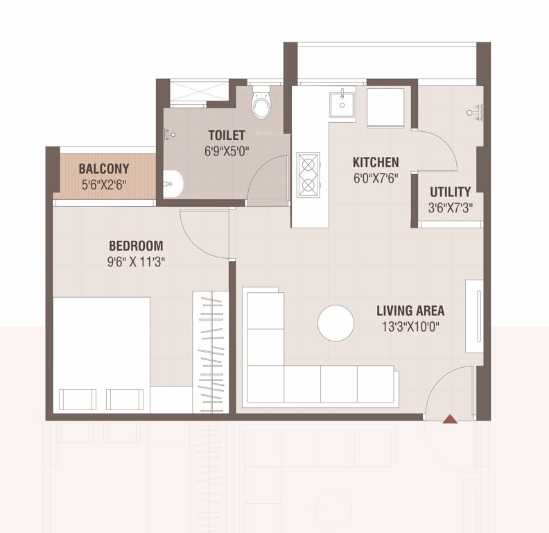  residency Floor Plan Floor Plan