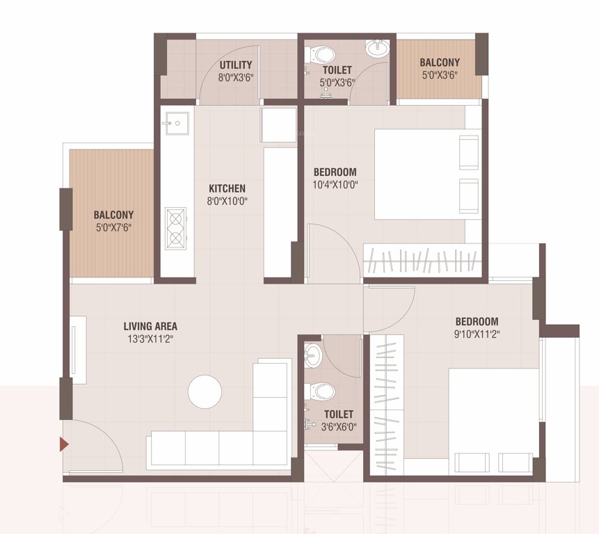 residency Floor Plan Floor Plan