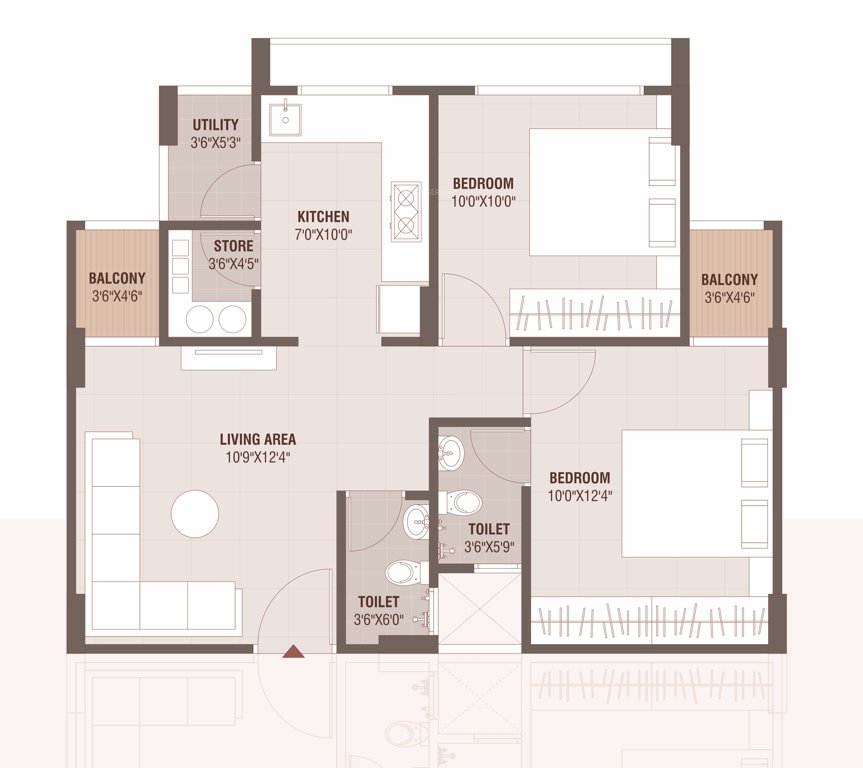  residency Floor Plan Floor Plan