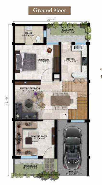 luxuria Floor Plan Ground Floor Plan