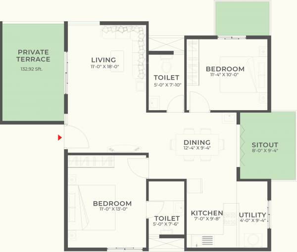  the-humming-bird Floor Plan Floor Plan