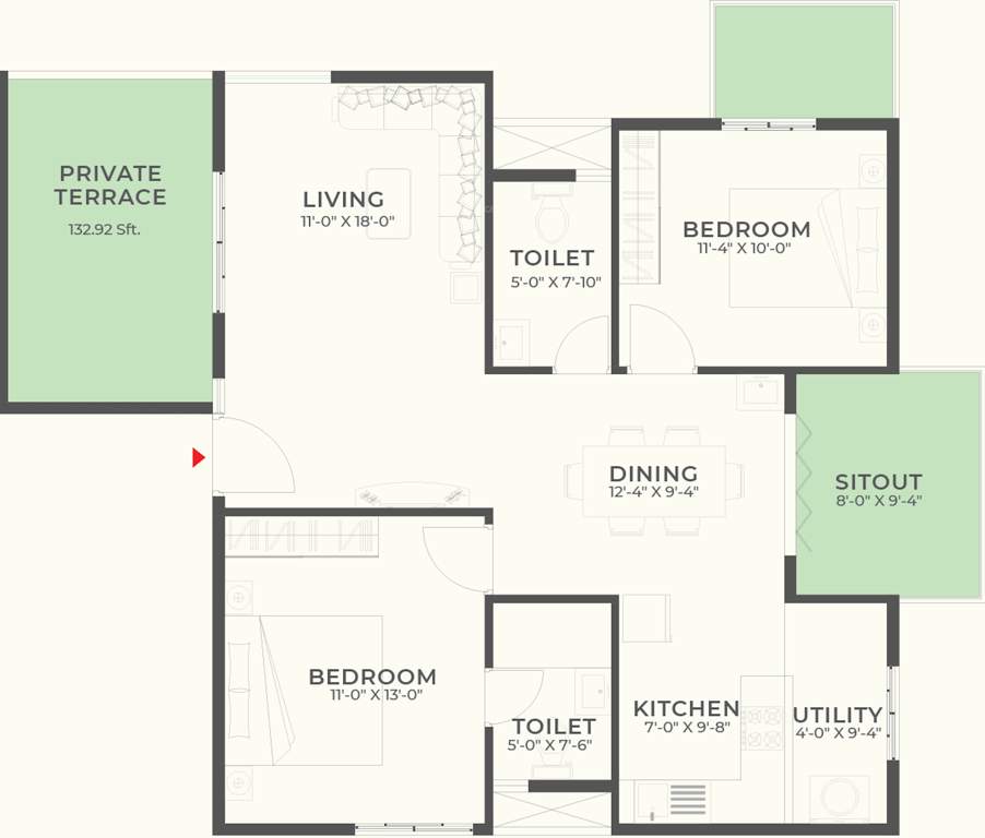  the humming bird Floor Plan Floor Plan