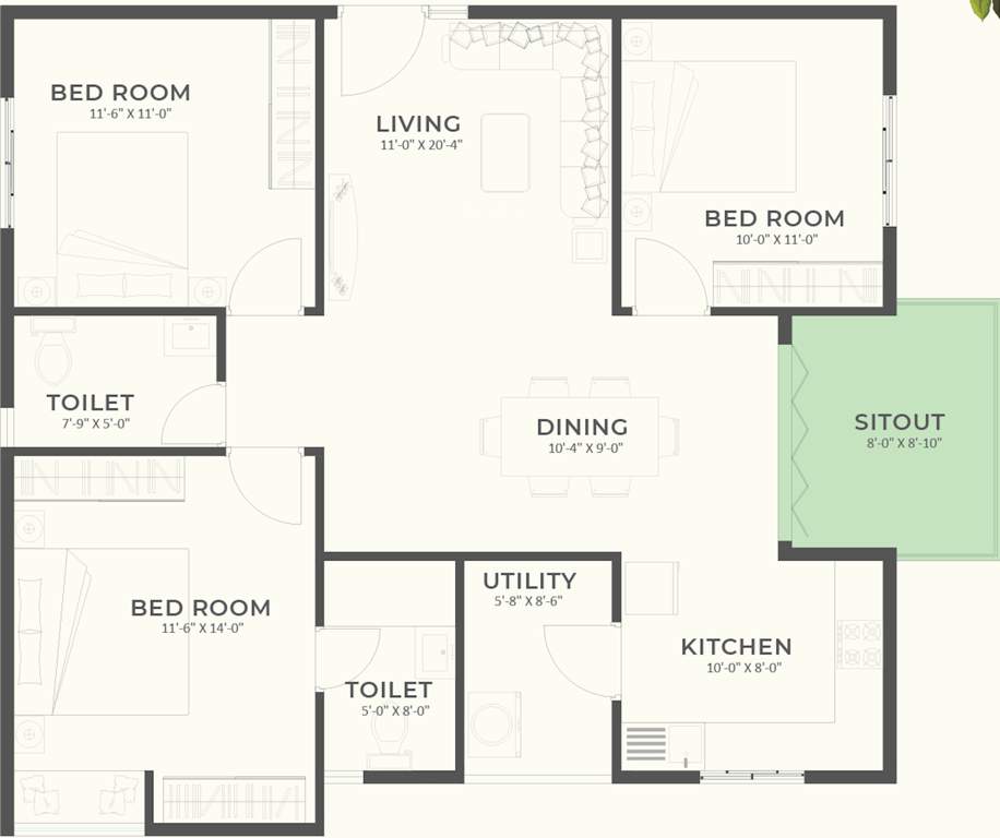  the humming bird Floor Plan Floor Plan