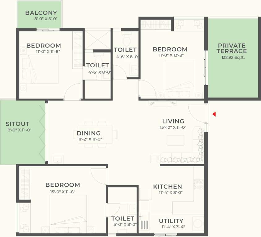  the humming bird Floor Plan Floor Plan