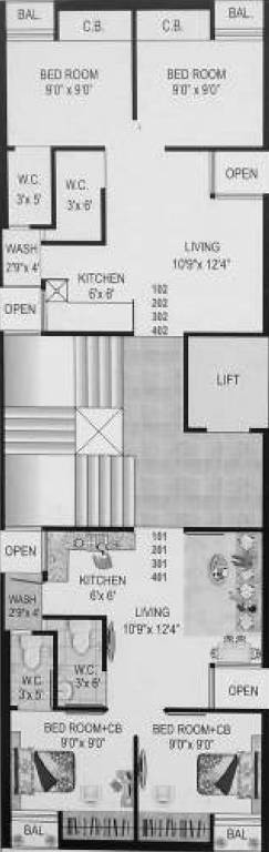  shiv heights Floor Plan Floor Plan