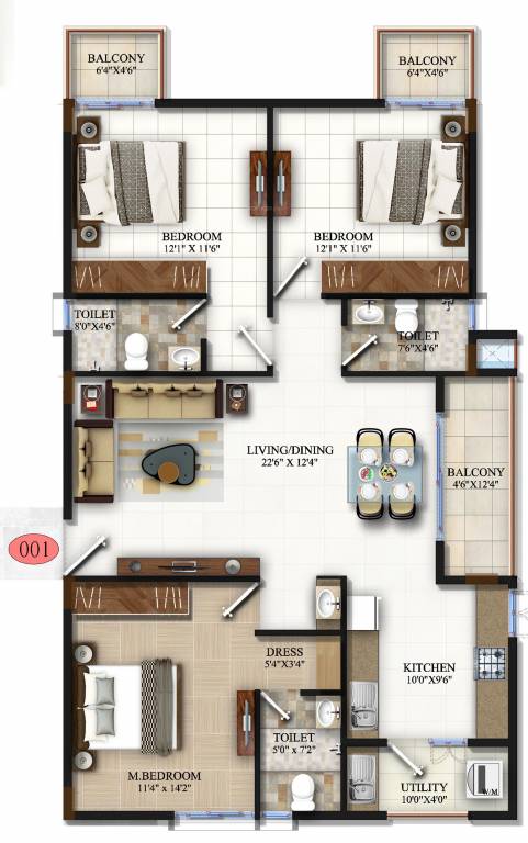 areva Floor Plan Floor Plan