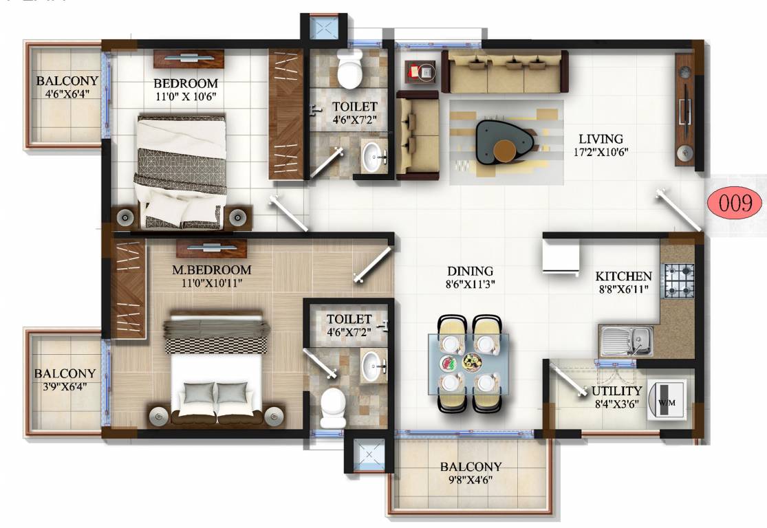 areva Floor Plan Floor Plan