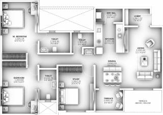  ganga-arcadia-a-building Floor Plan Floor Plan