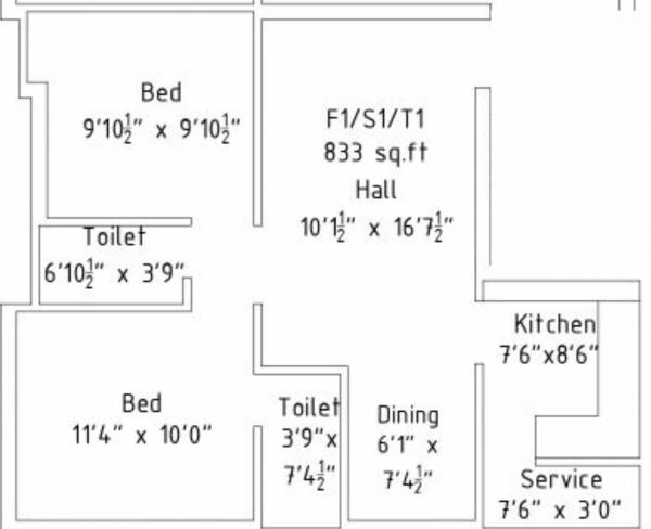  velachery-1 Floor Plan Floor Plan