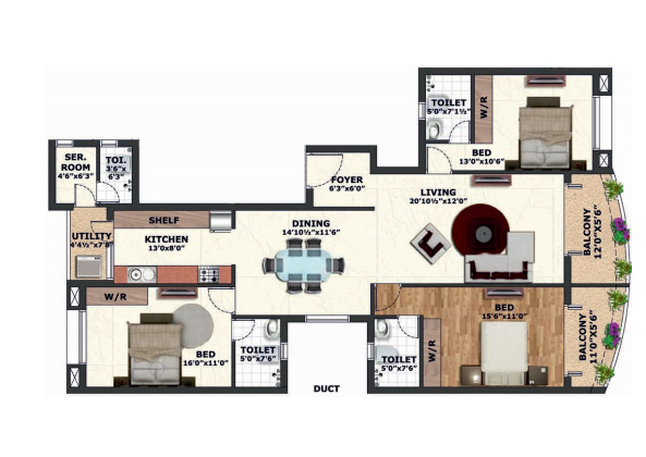  courtyard Floor Plan Floor Plan