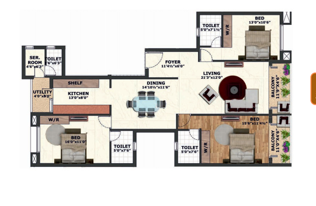  courtyard Floor Plan Floor Plan