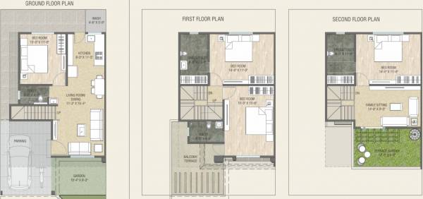  aranya-one44-villas Floor Plan Floor Plan