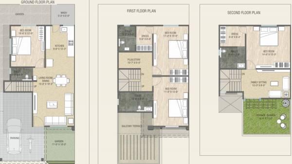  aranya-one44-villas Floor Plan Floor Plan