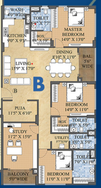  one-landmark Floor Plan Floor Plan