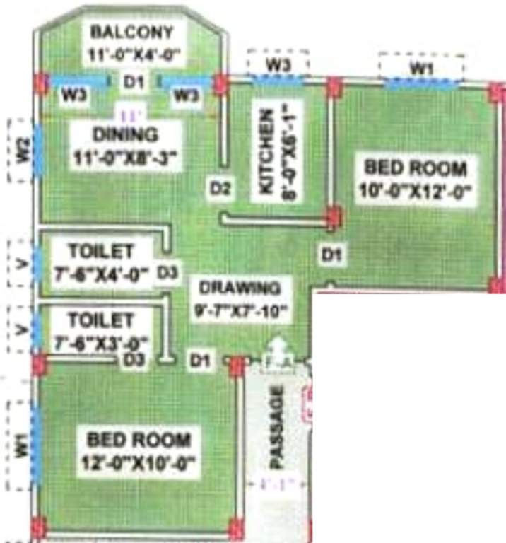  baishali Floor Plan Floor Plan