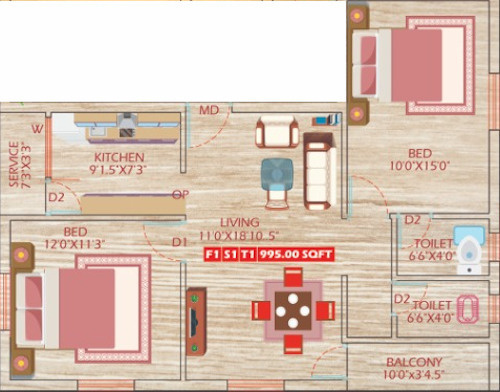  sri-thavamani-eswarar-flats Floor Plan Floor Plan