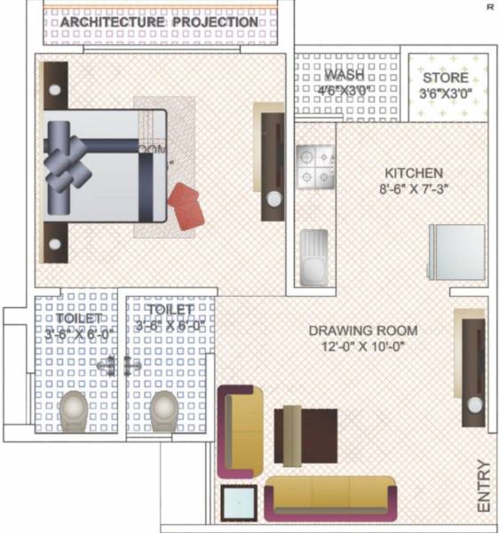  al-hamd-residency Floor Plan Floor Plan