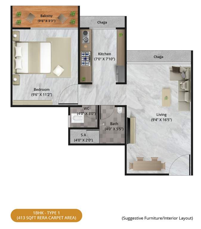  jewel of panvel phase i Floor Plan Floor Plan