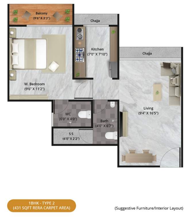  jewel of panvel phase i Floor Plan Floor Plan